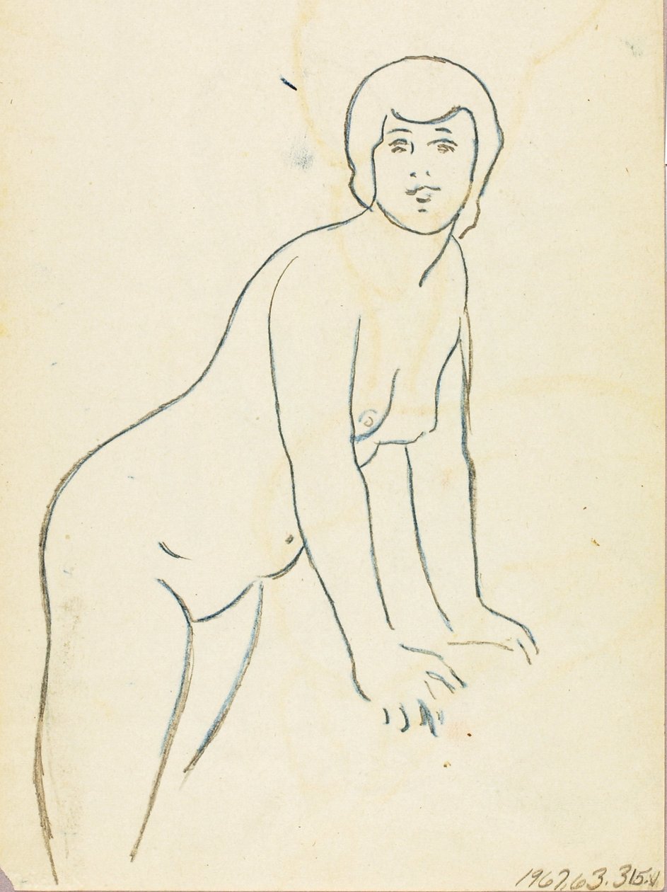 Kobieta nago autorstwa Carl Newman