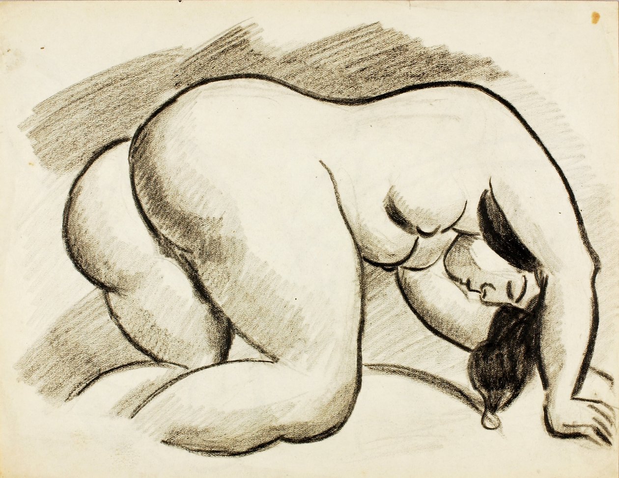 Kobieta nago autorstwa Carl Newman