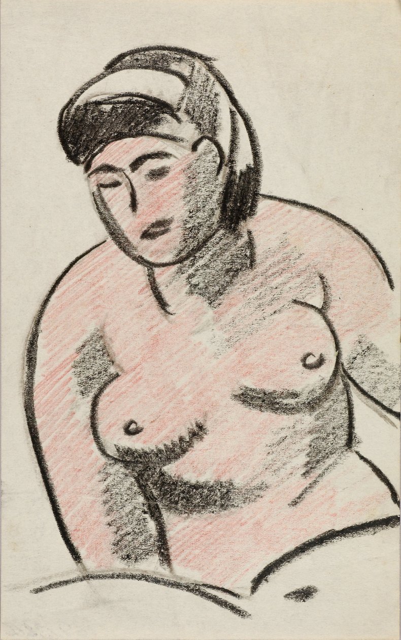 Nagi tors kobiety autorstwa Carl Newman