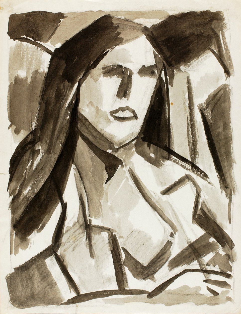 Głowa kobiety autorstwa Carl Newman