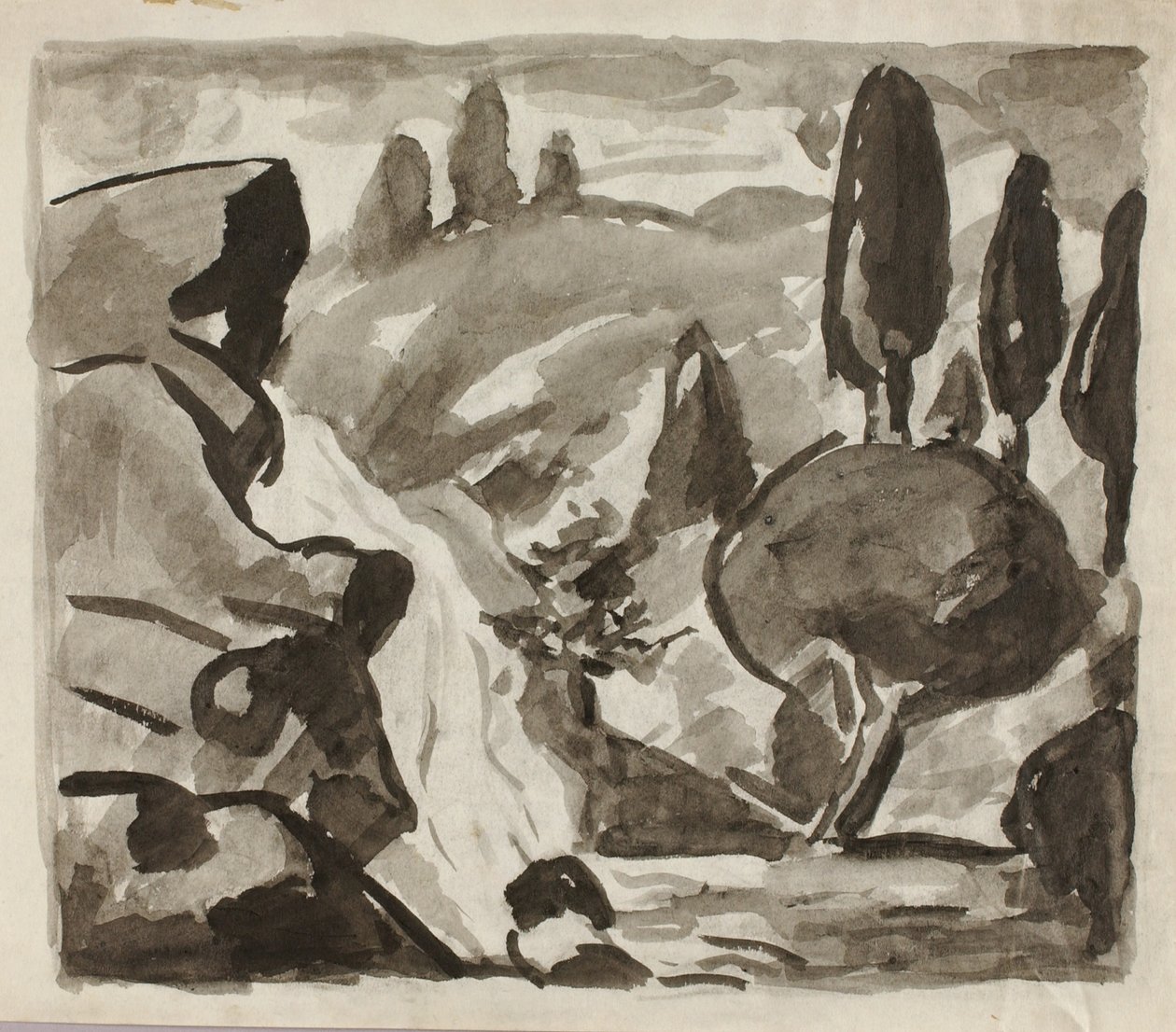 Krajobraz autorstwa Carl Newman