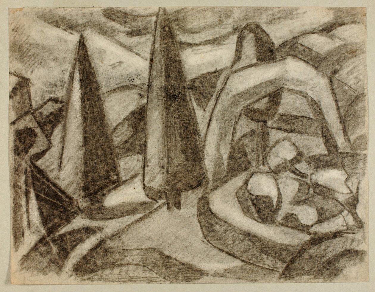 Krajobraz autorstwa Carl Newman