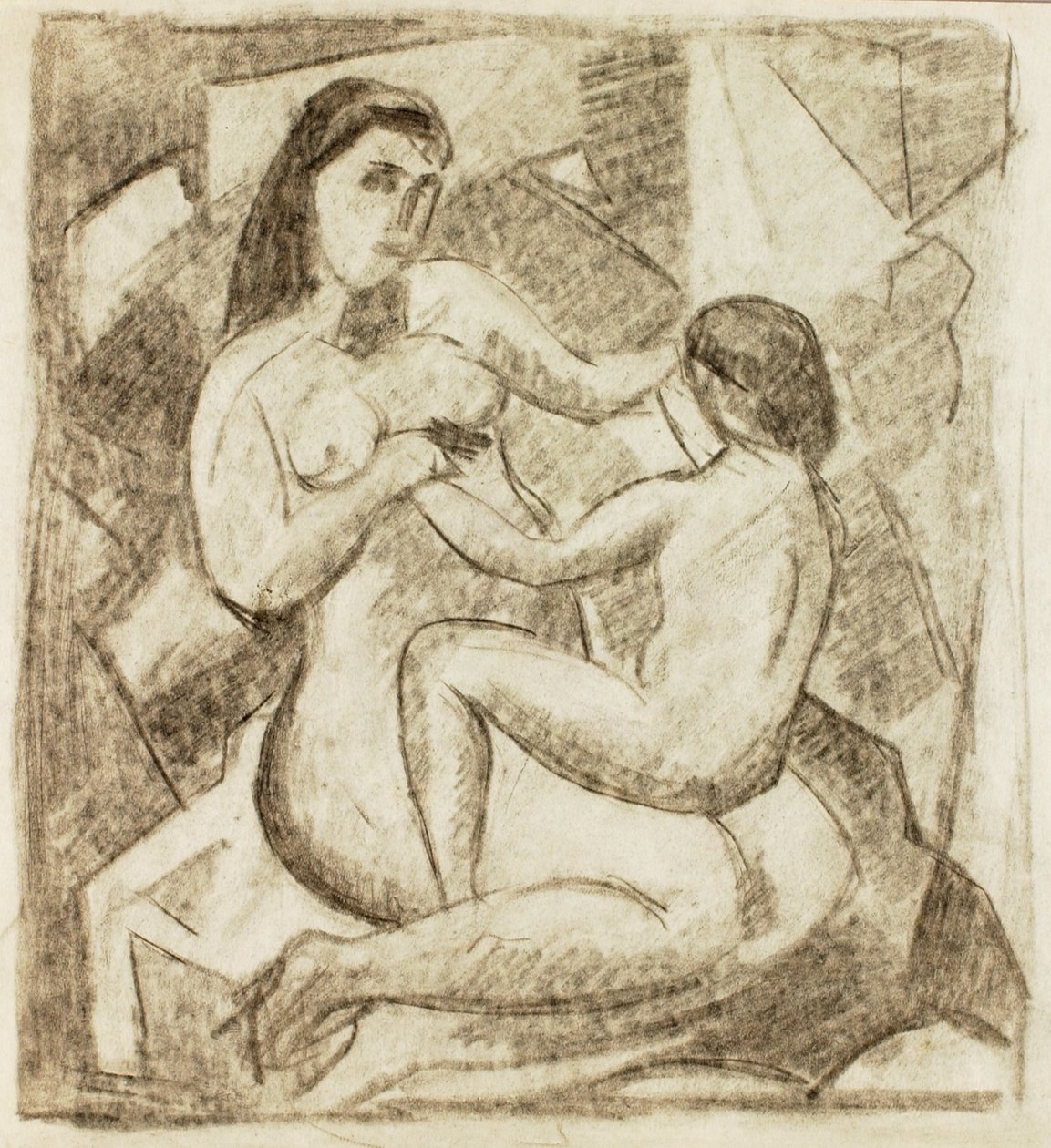 Matka i dziecko autorstwa Carl Newman