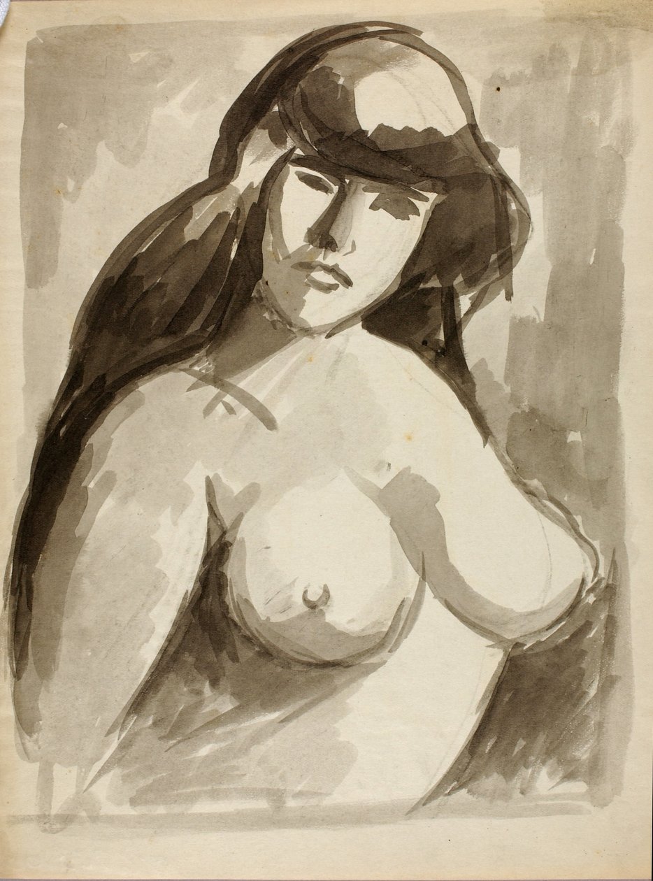Nagi kobiecy tors autorstwa Carl Newman