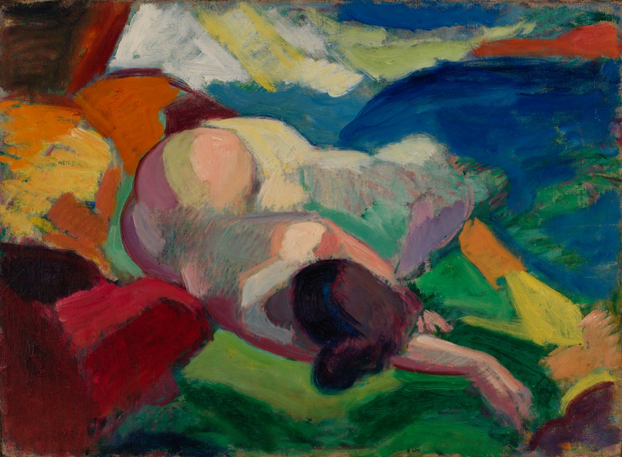 Nagi, jak 1915-1916. autorstwa Carl Newman