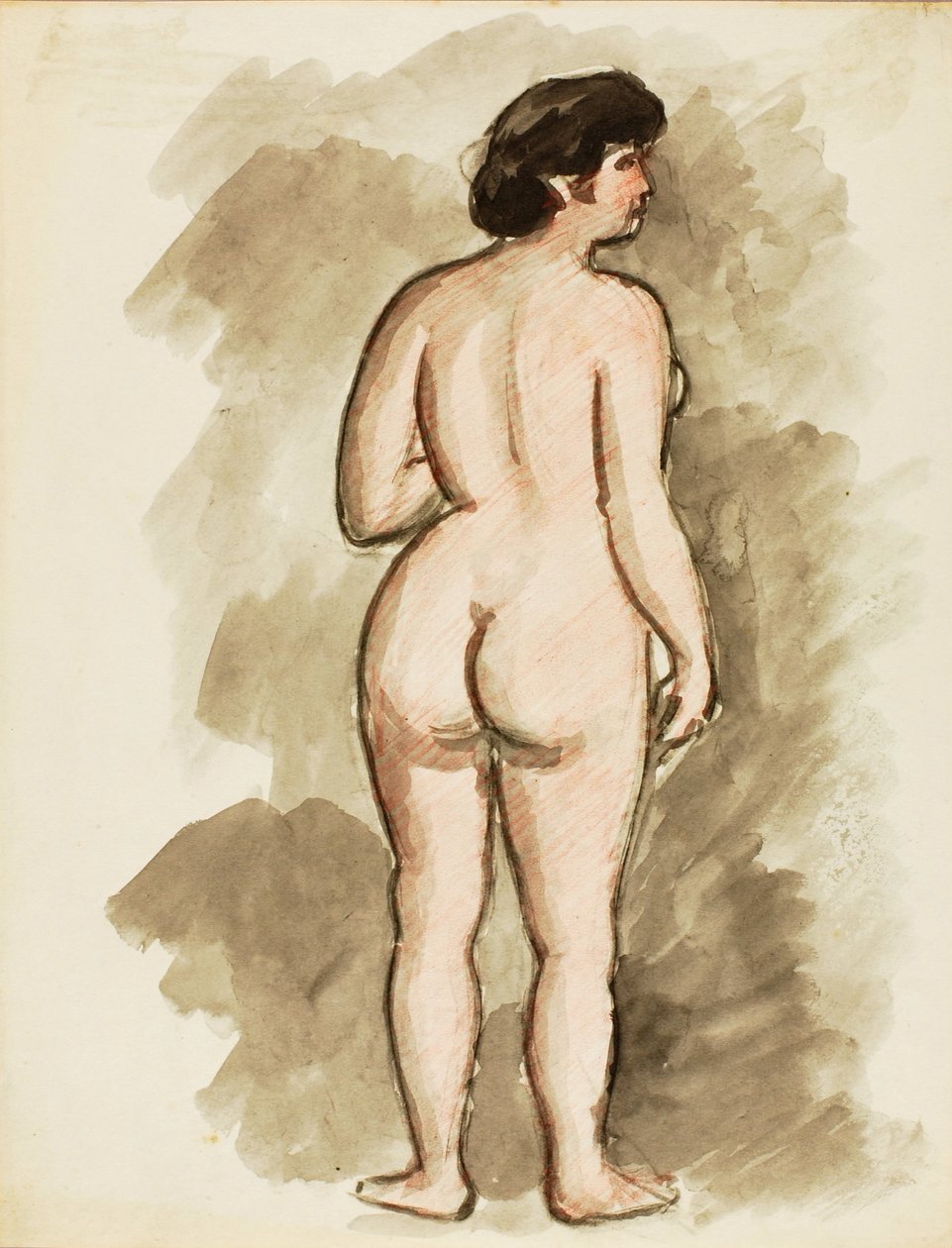 Stojący nago autorstwa Carl Newman