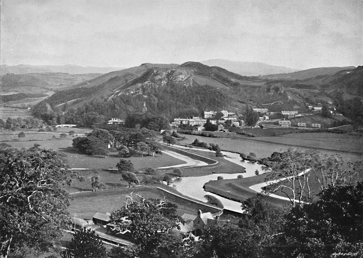 Dolina Ffestiniog, ok. 1896 r. autorstwa Carl Norman