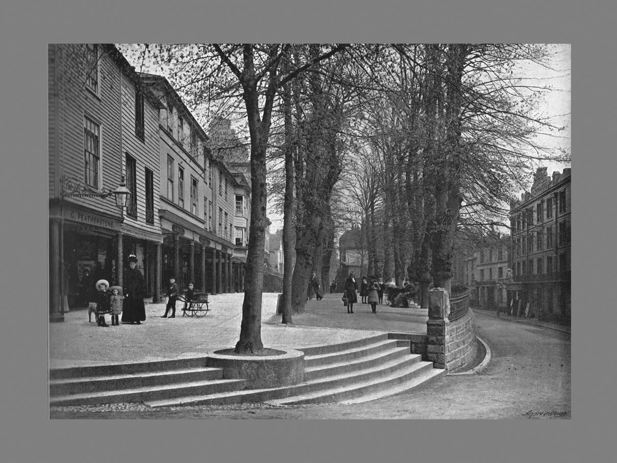 The Pantiles, Tunbridge Wells c1900 autorstwa Carl Norman