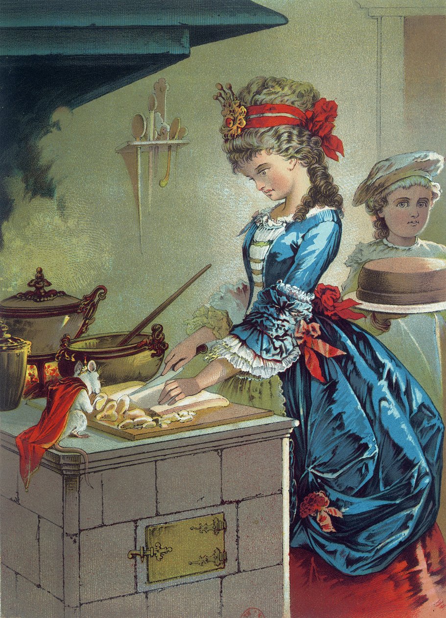 W kuchni, ilustracja z 