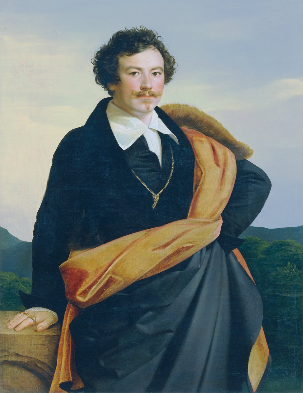 autoportret autorstwa Carl Peter Goebel d. Ä.