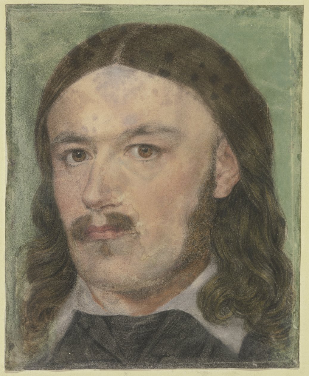Portret rytownika Carla Bartha w stroju staroniemieckim autorstwa Carl Philipp Fohr