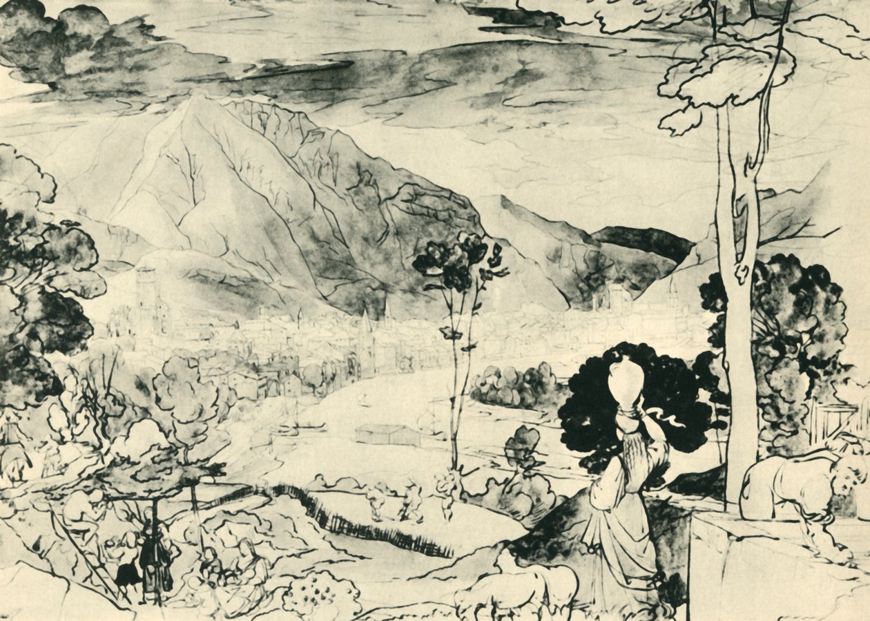Widok z Trydentu, 1815, 1943. autorstwa Carl Philipp Fohr