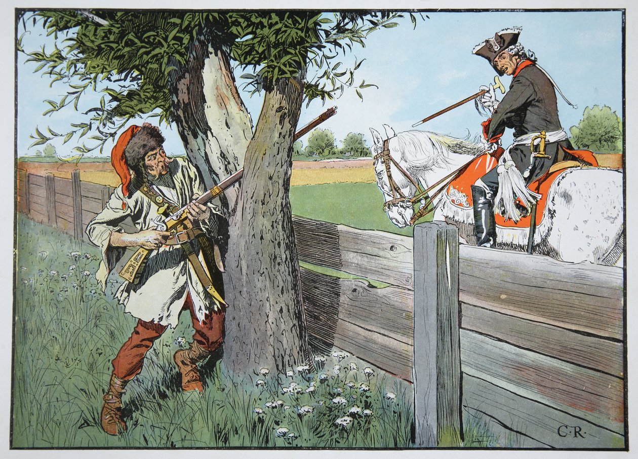 Obecność umysłu króla autorstwa Carl Röchling