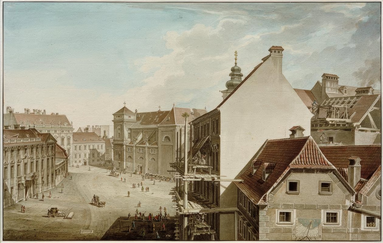 Freyung w Wiedniu autorstwa Carl Schütz