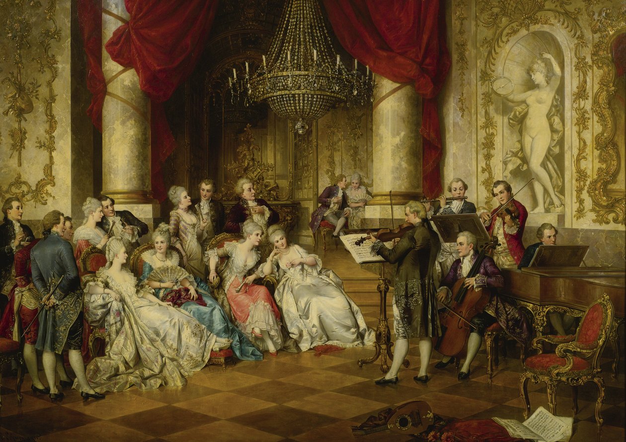 Recital autorstwa Carl Schweninger the Younger