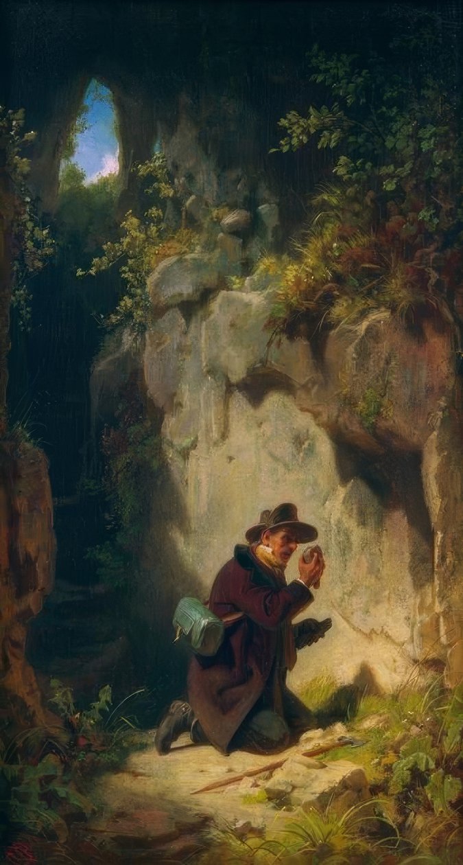 Geolog autorstwa Carl Spitzweg