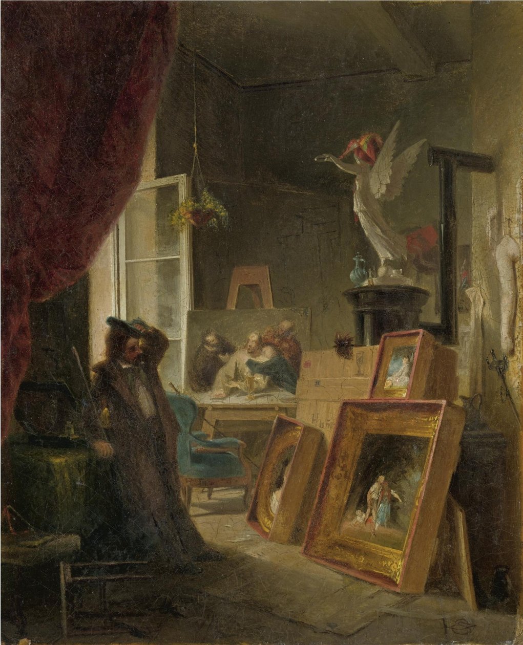 Malarz historii autorstwa Carl Spitzweg