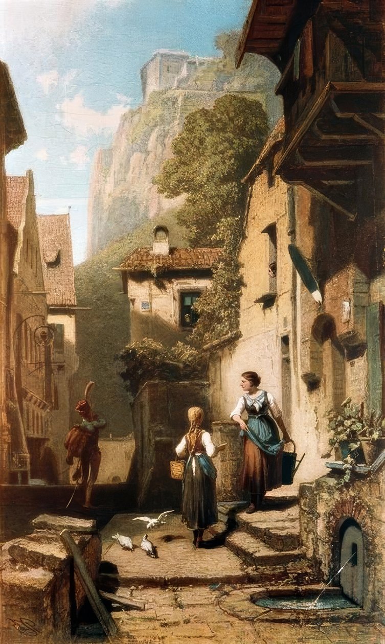 Huzar autorstwa Carl Spitzweg