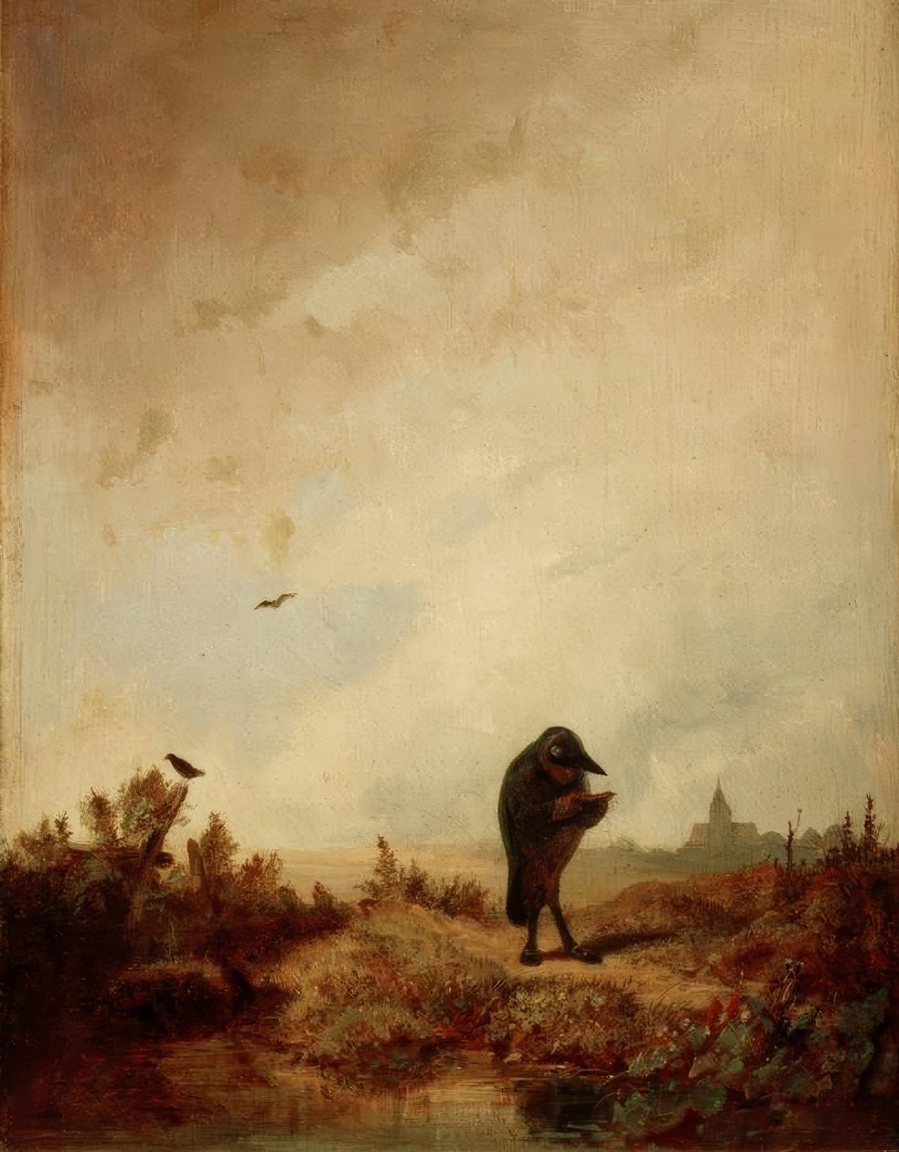 Kruk autorstwa Carl Spitzweg