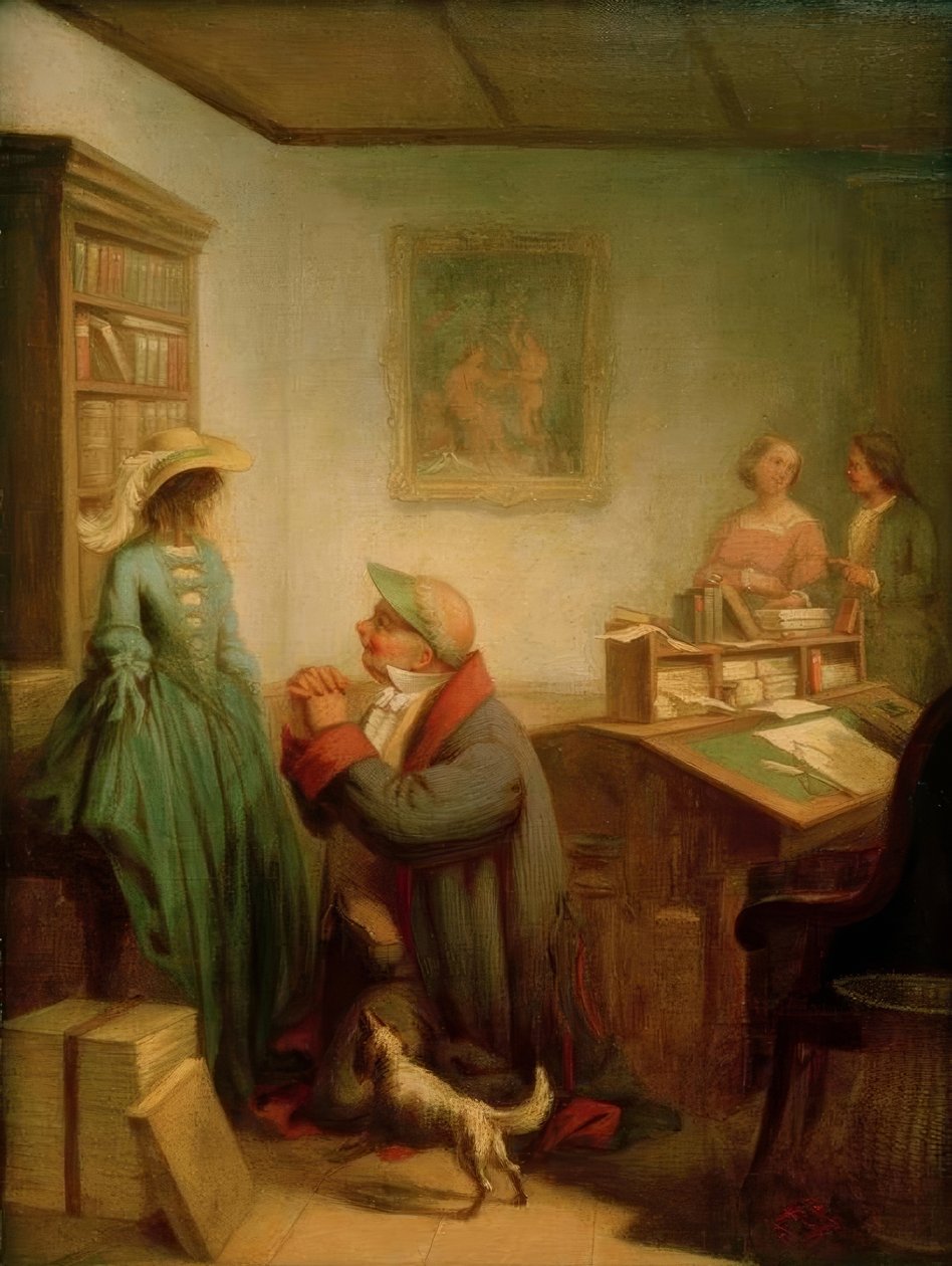 Ukochany autorstwa Carl Spitzweg