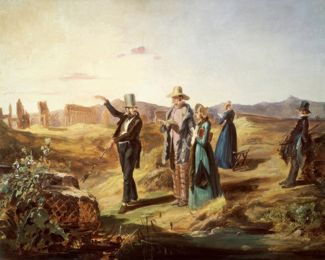 Angielski w Kampanii autorstwa Carl Spitzweg