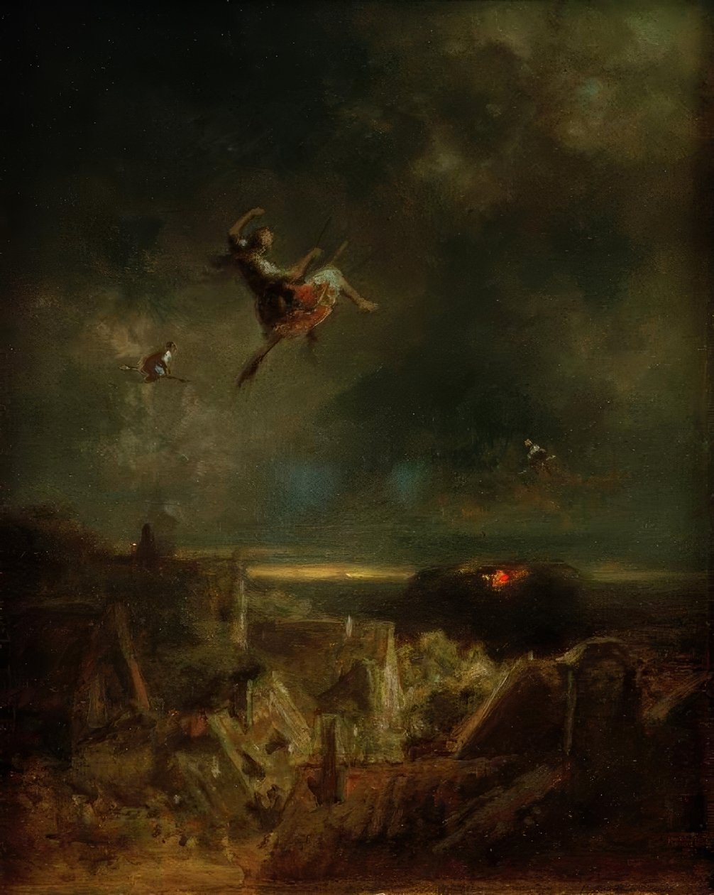 Hexenritt autorstwa Carl Spitzweg