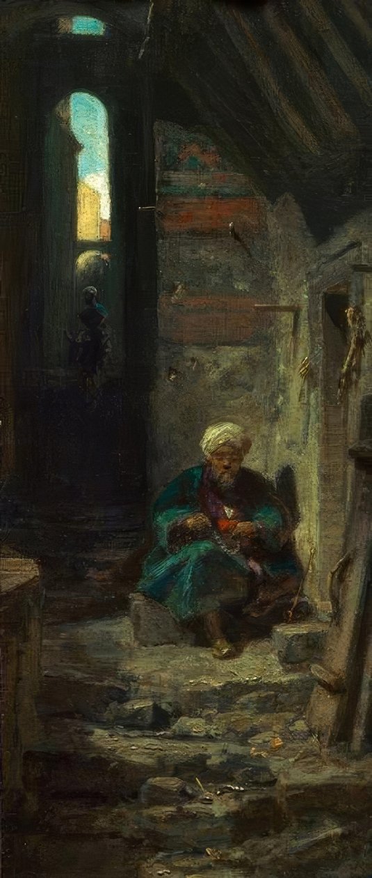 Na Wschodzie autorstwa Carl Spitzweg