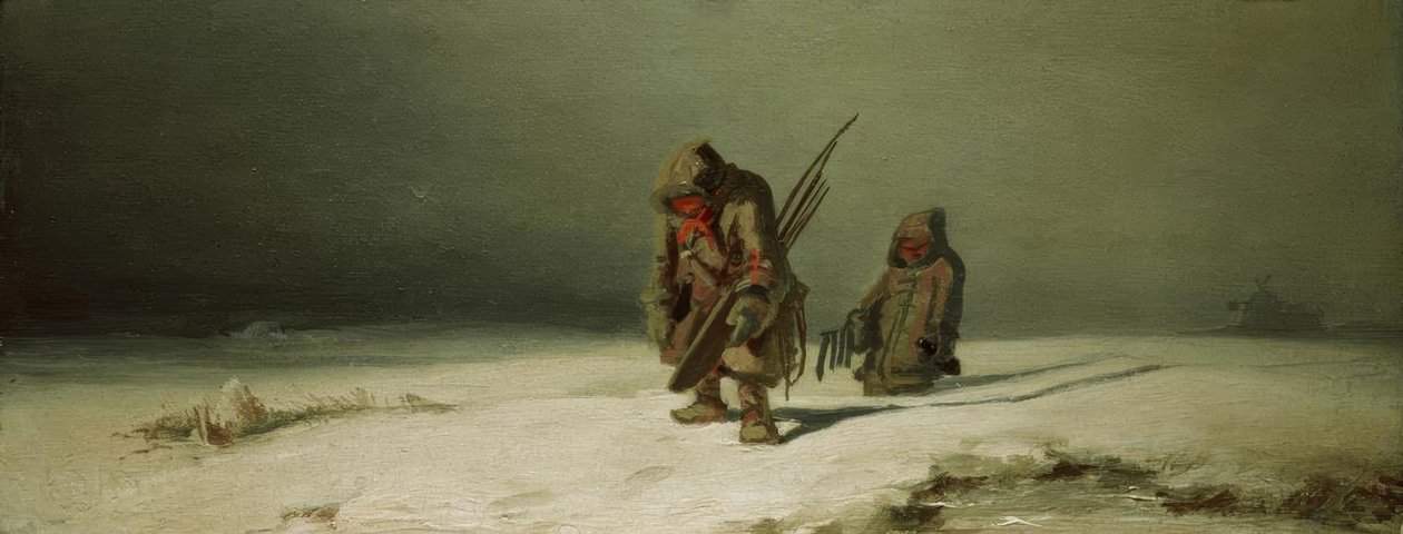 Polargegend (Eskimosi) autorstwa Carl Spitzweg