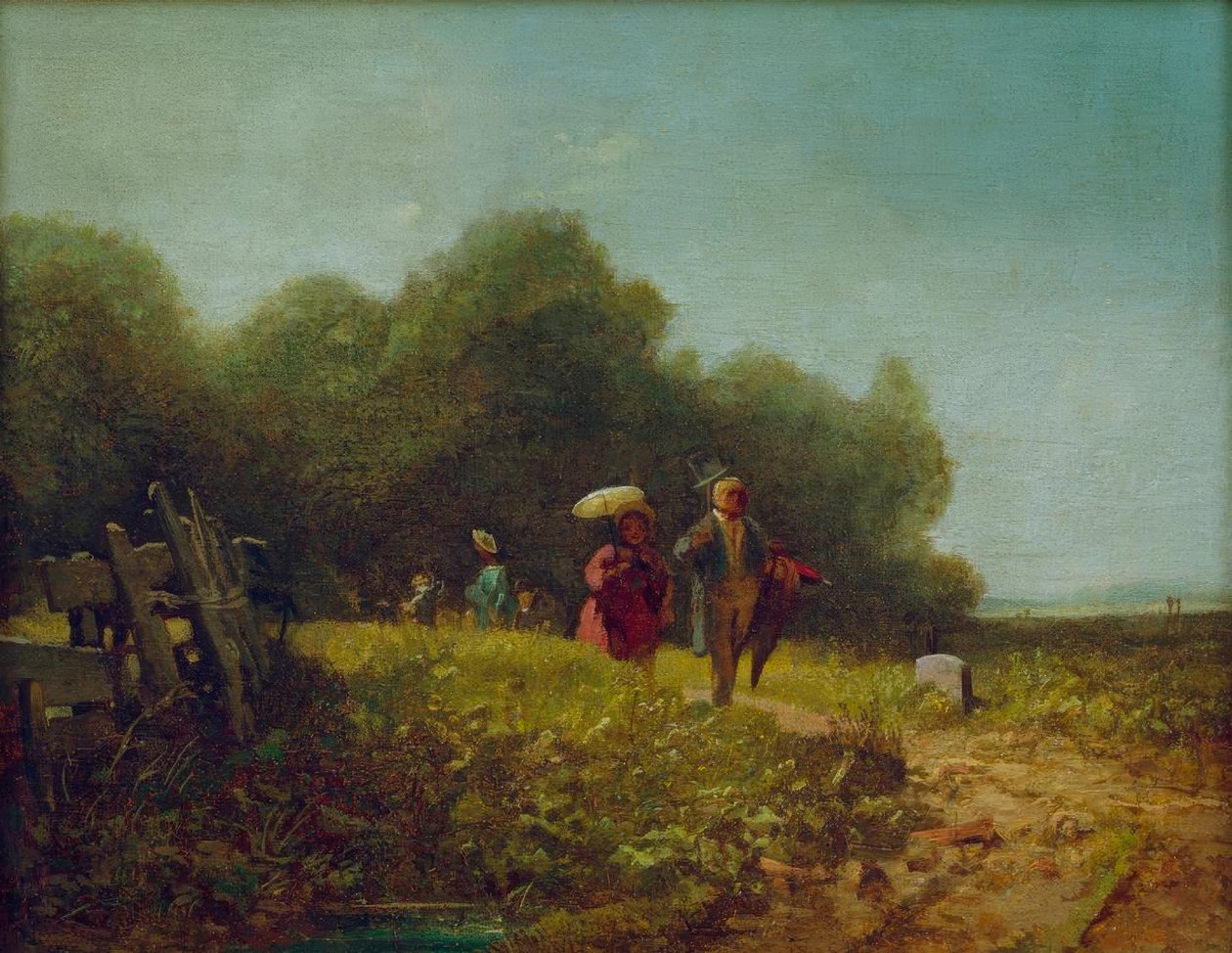 Niedzielny spacer autorstwa Carl Spitzweg