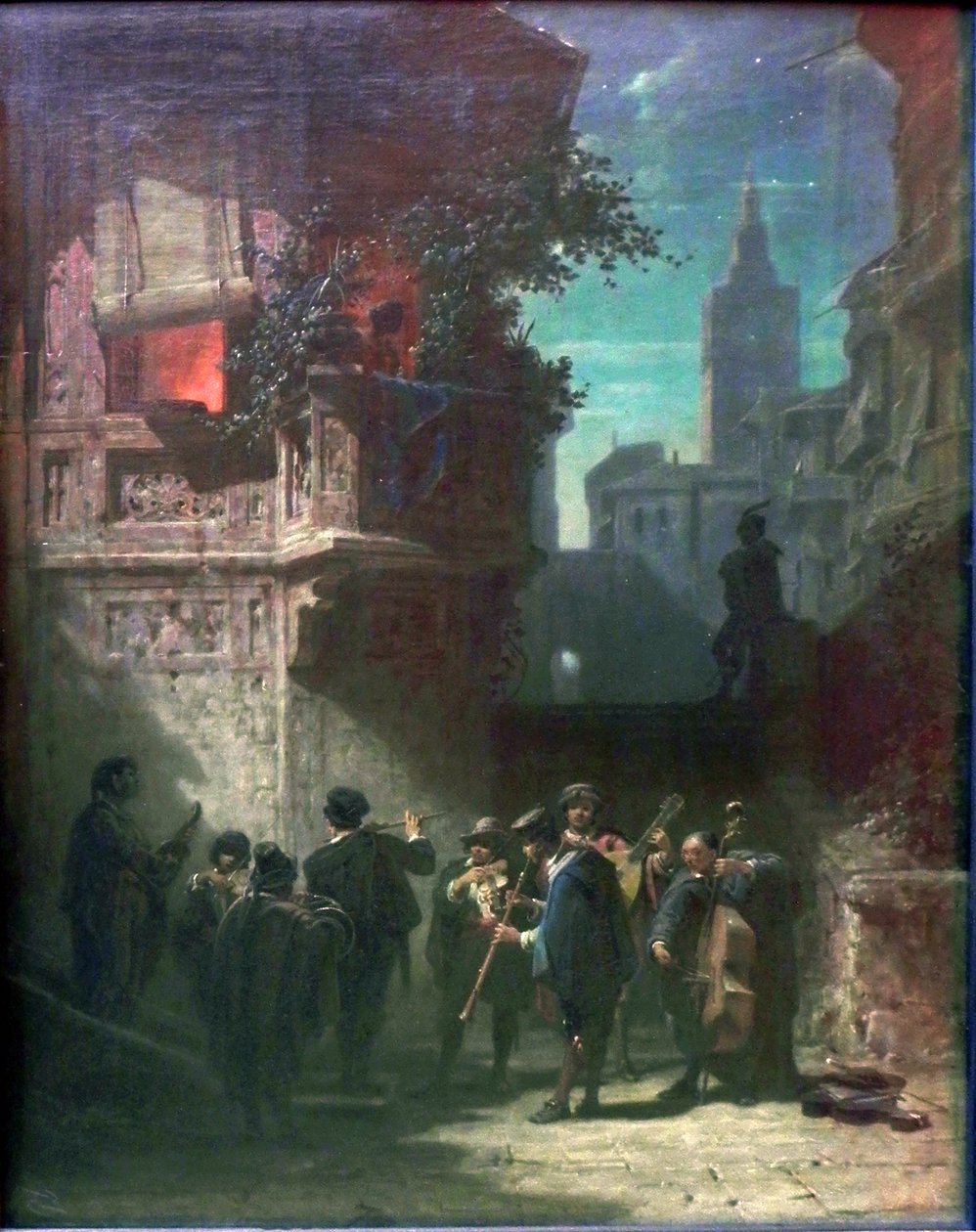 Hiszpańska serenada autorstwa Carl Spitzweg