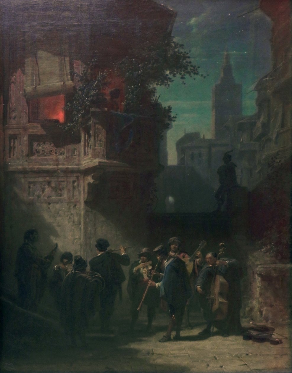 Hiszpańska serenada autorstwa Carl Spitzweg