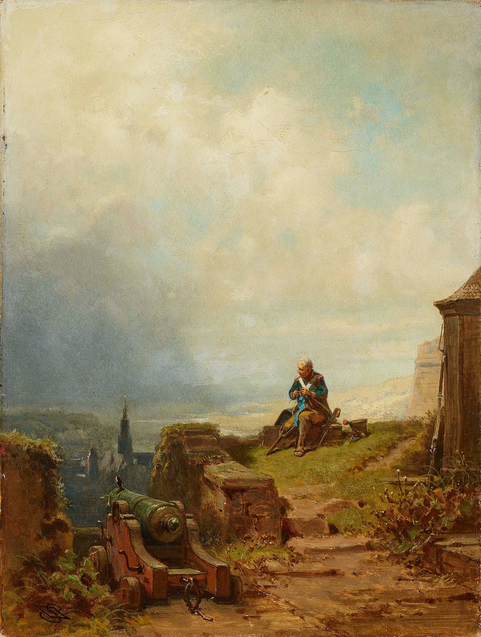 Weteran, c. 1870. autorstwa Carl Spitzweg
