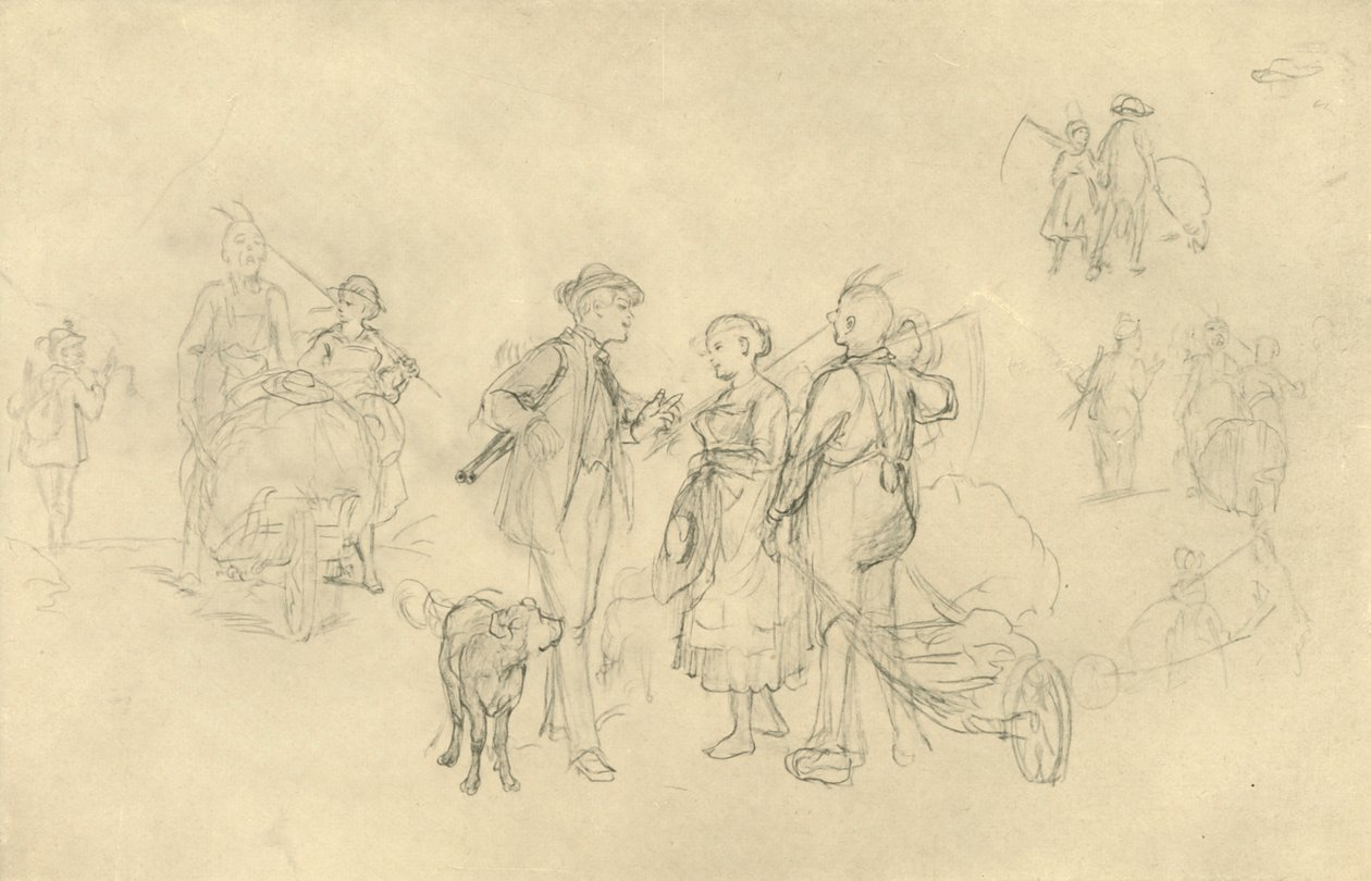 Verabredetes Rendezvous, połowa końca XIX wieku, ok. 1924. autorstwa Carl Spitzweg
