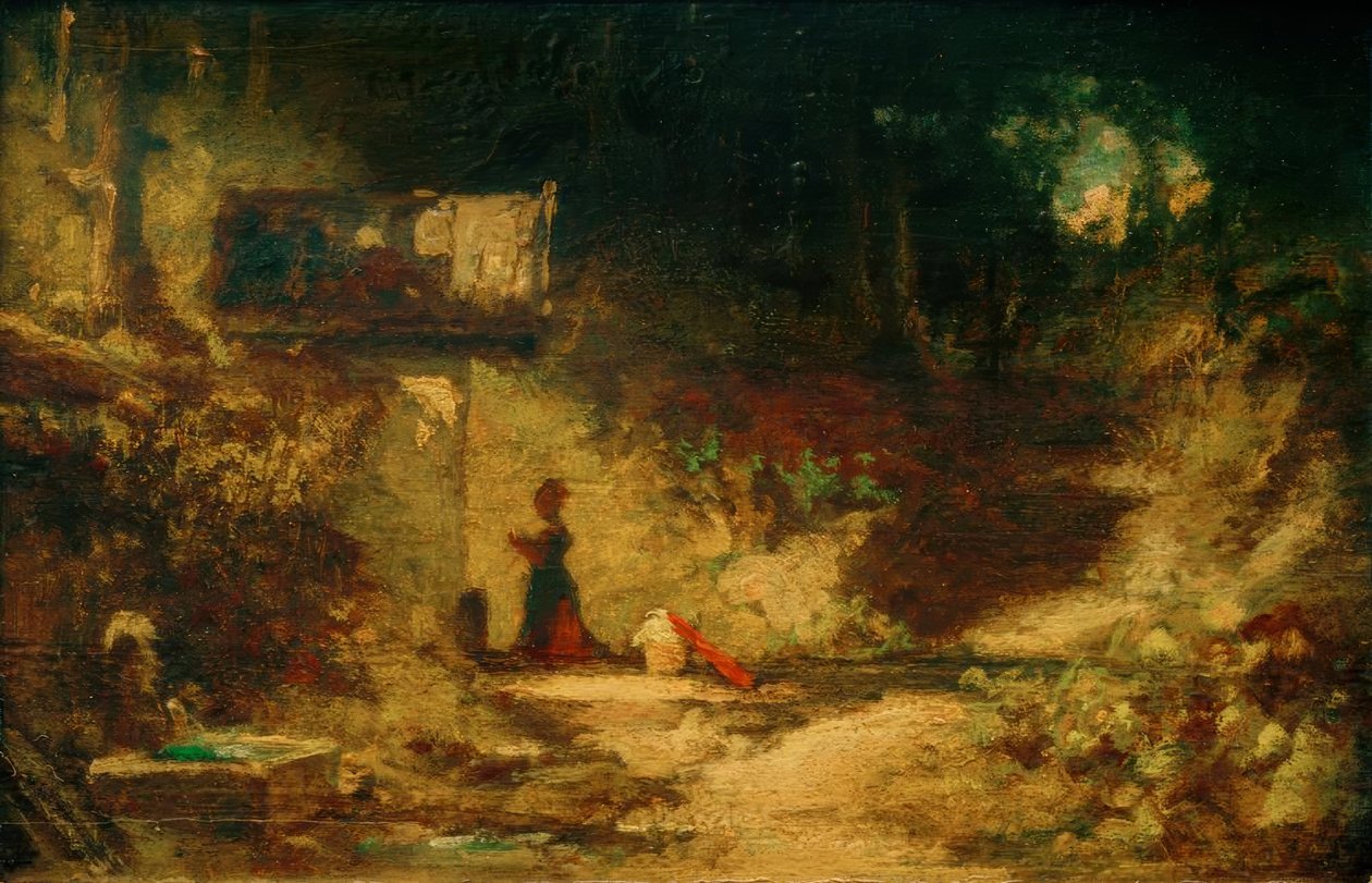 Przed leśną kaplicą autorstwa Carl Spitzweg