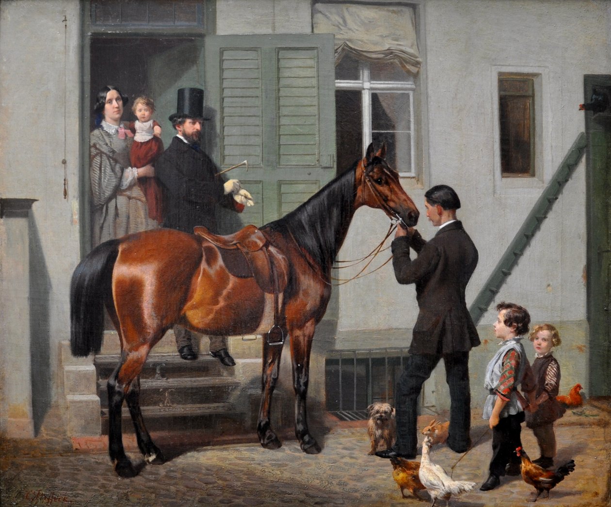 Ride of the Artist autorstwa Carl Steffeck