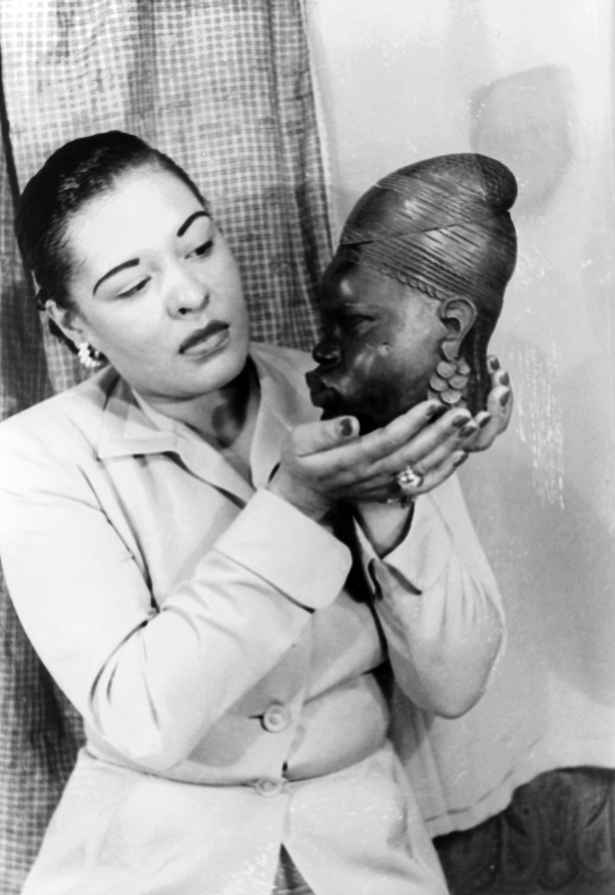 Billie Holiday (1915-1959) amerykańska piosenkarka jazzowa 23 marca autorstwa Carl Van Vechten