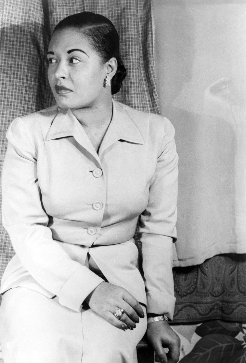 Billie Holiday (1915-1959) amerykańska piosenkarka jazzowa 23 marca autorstwa Carl Van Vechten