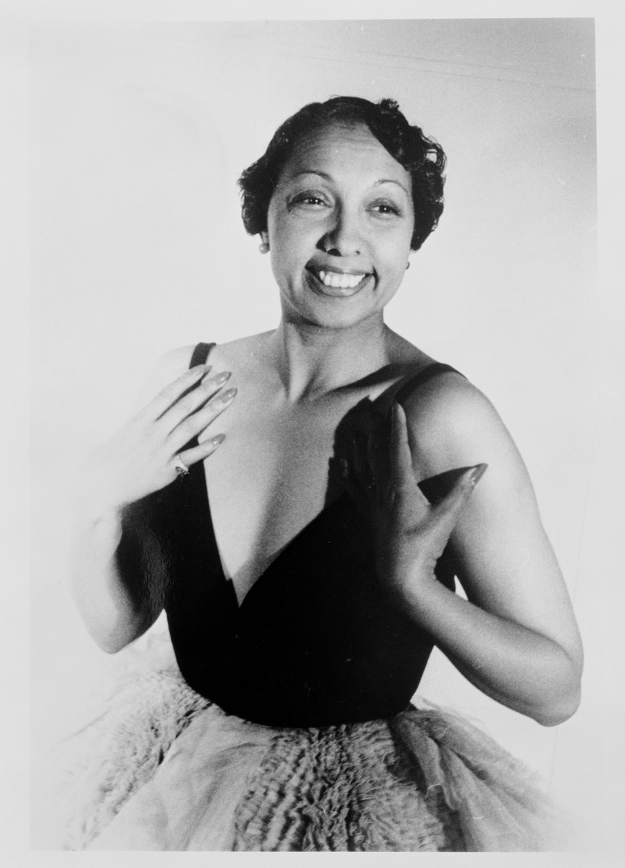 Josephine Baker (1906-75) w Paryżu autorstwa Carl Van Vechten