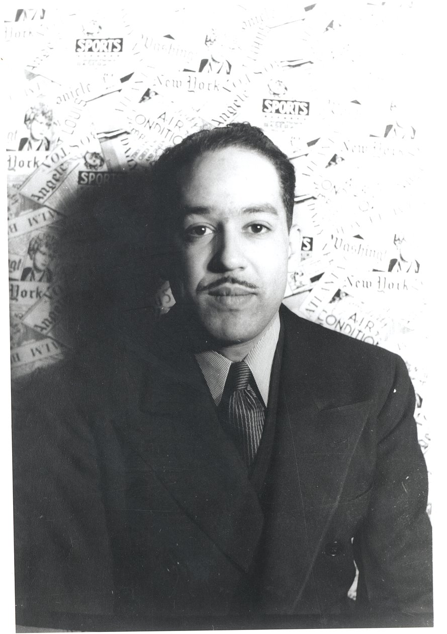 Langston Hughes (1902-67) 29 lutego 1936 (odbitka żelatynowo-srebrowa) autorstwa Carl Van Vechten