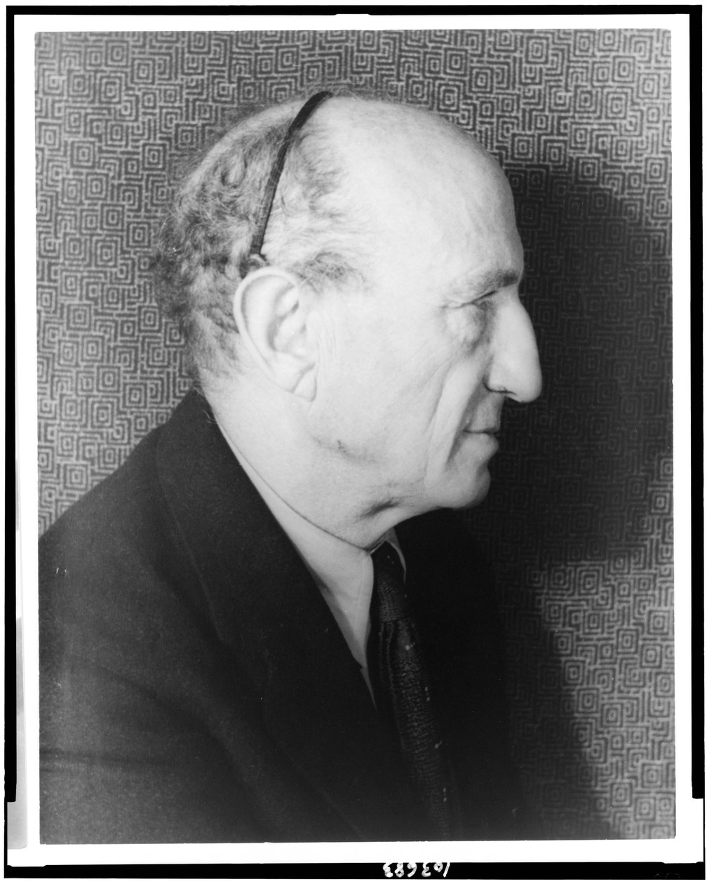 Portret Leo Steina (1872-1947) autorstwa Carl Van Vechten