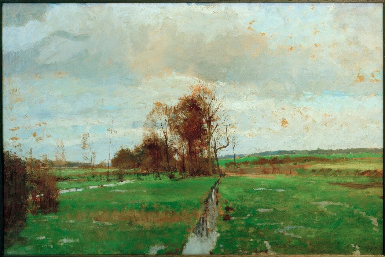 Wilgotne łąki autorstwa Carl Vinnen