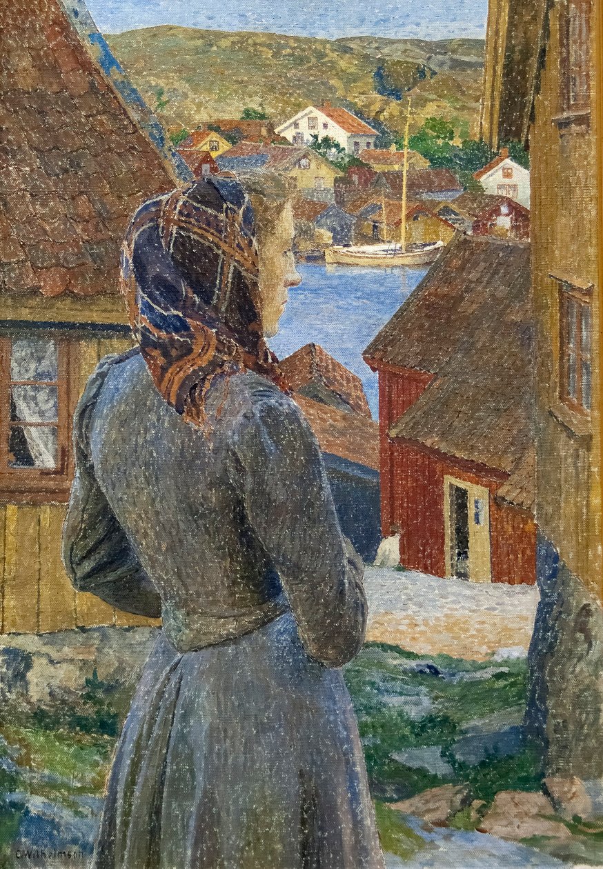 Eventide, Bohuslan autorstwa Carl Wilhelm Wilhelmson