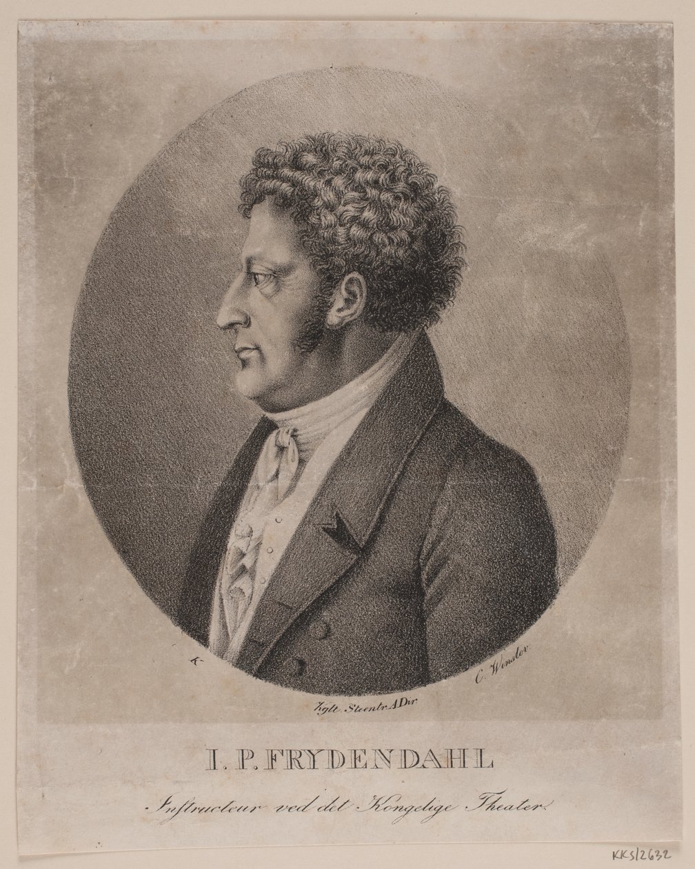 PJ Frydendahl autorstwa Carl Winsløw