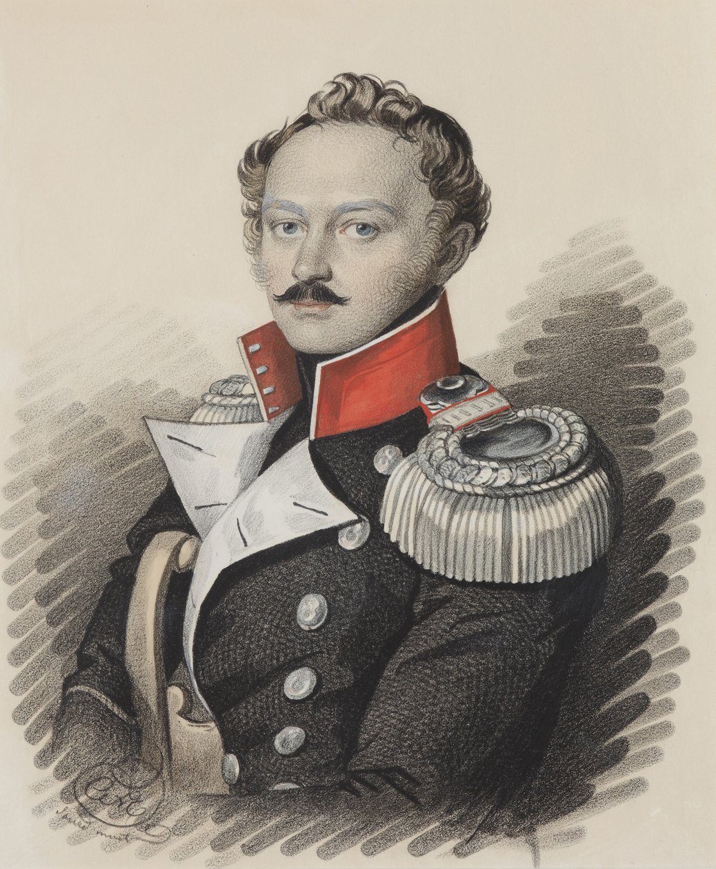 Portret Aleksandra Stiepanowicza Talyzina 1795-1858, koniec lat 20. XIX wieku. autorstwa Carl von Hampeln