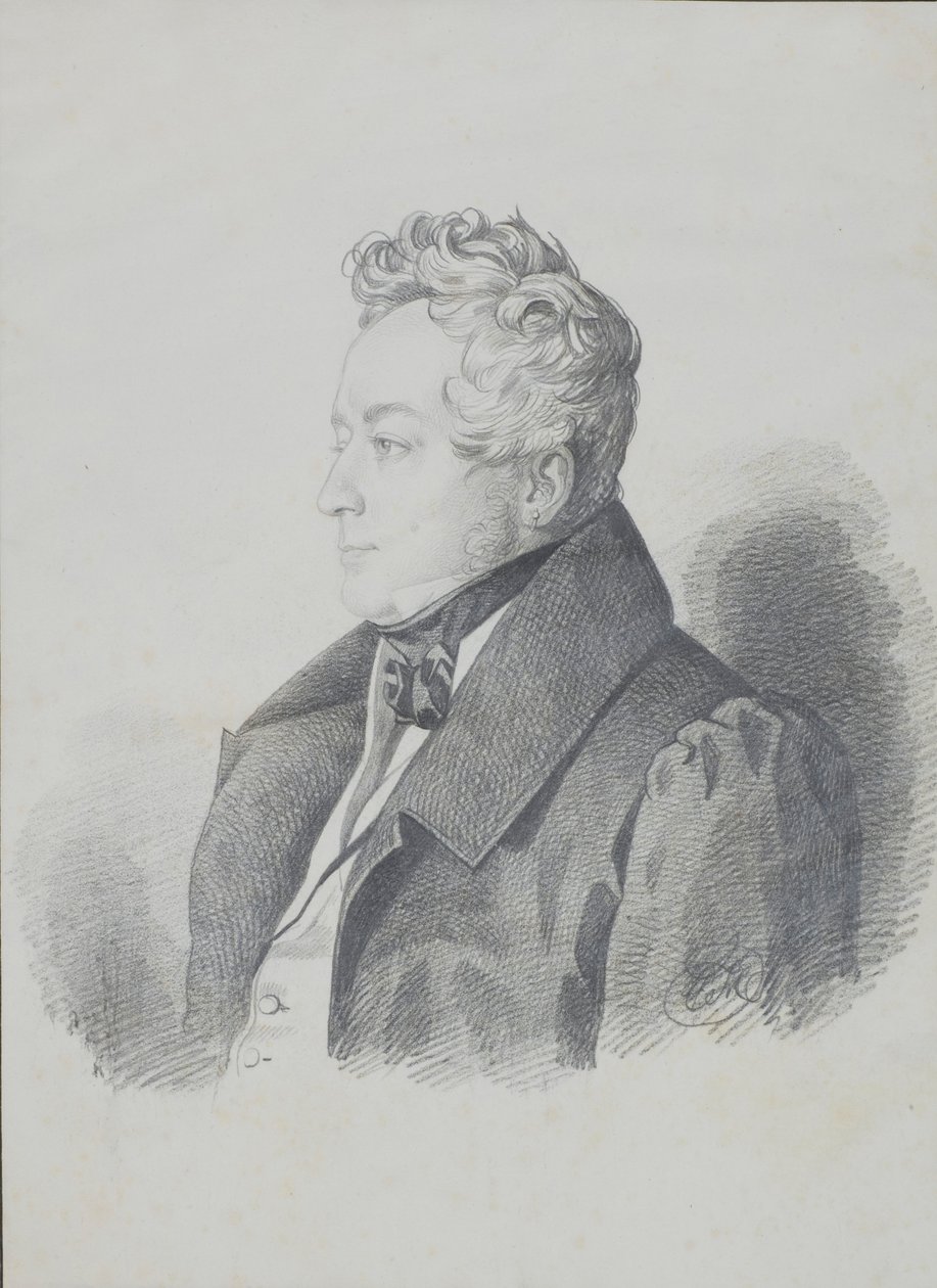 Portret hrabiego Aleksandra Dmitriewicza Olsufiewa 1790-1853, po 1832 r. autorstwa Carl von Hampeln