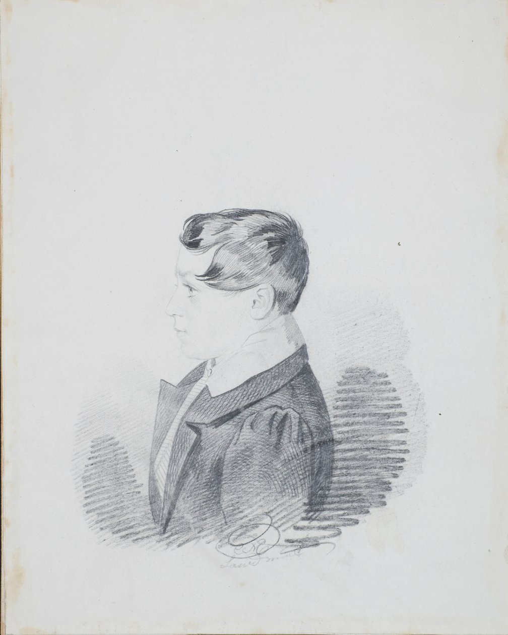 Portret hrabiego Leonida Michajłowicza Golicyna 1806-1860, lata 30. XIX wieku. autorstwa Carl von Hampeln