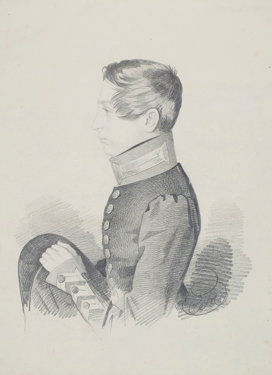 Portret hrabiego N.M. Golicyna, lata 30. XIX wieku. autorstwa Carl von Hampeln