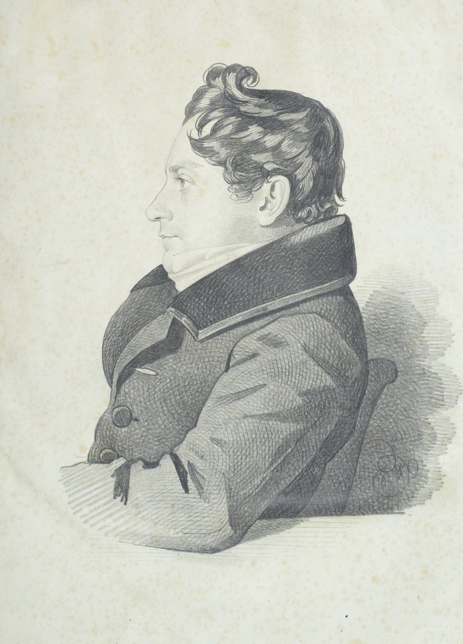 Portret Nikołaja Adrianowicza Diwowa 1792-1878, lata 30. XIX wieku. autorstwa Carl von Hampeln