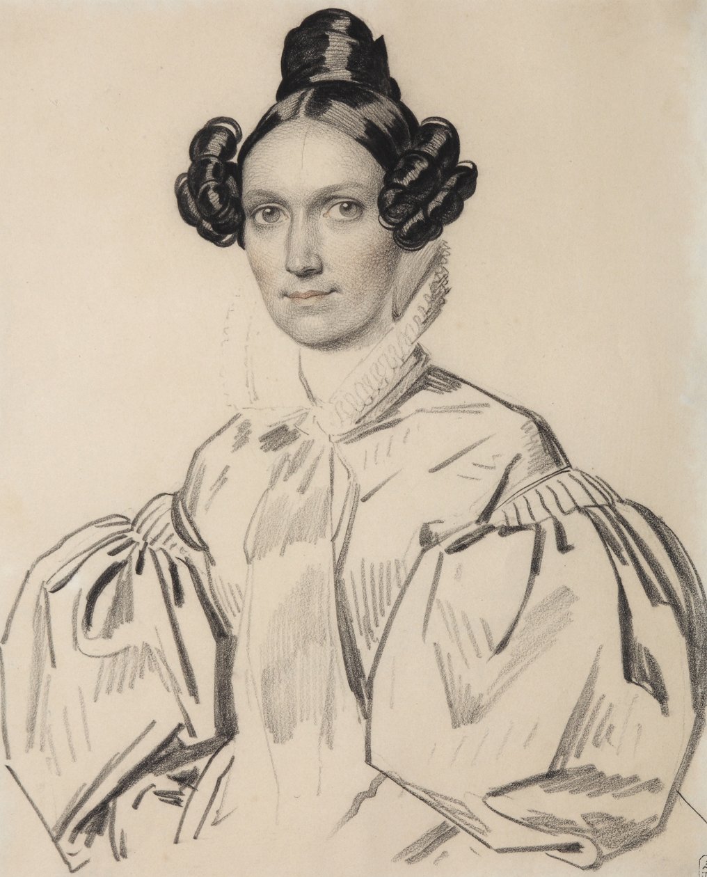 Portret Olgi Nikołajewnej Tałyzyny, z domu Zubowa 1803-1882, początek lat 30. XIX wieku. autorstwa Carl von Hampeln
