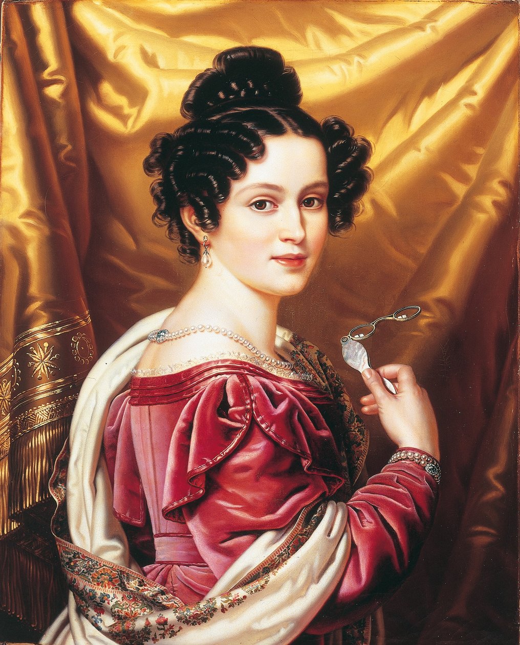 Carl von Sales - Retrato de Henriette de Austria (1828) autorstwa Carl von Sales